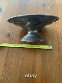 Silver Tone Vintage Plate