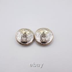 Silver and 24K Gold Plated Swirl Clip-on Earrings by Nurit and Shoshanna Bar-On
