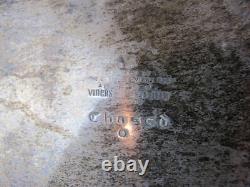 Silver plated Tray Salver by Viners. Handles. Claw Feet. 1920's vintage. Quality