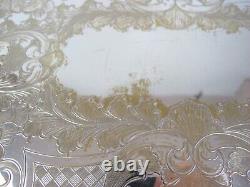 Silver plated Tray Salver by Viners. Handles. Claw Feet. 1920's vintage. Quality