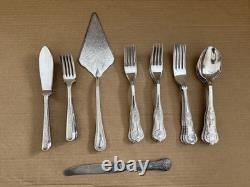 Silverplate Servingware Mixed Lot Trays/Platters Teapot Flatware Goblets