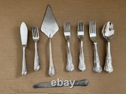 Silverplate Servingware Mixed Lot Trays/Platters Teapot Flatware Goblets
