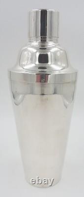 Silverplated Cobbler Cocktail Shaker ART DECO probably UK