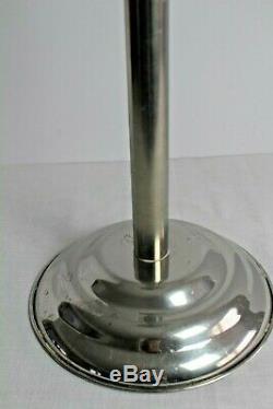 Simone Silver Plate Champagne Wine Ice Bucket with Art Deco Floor Stand