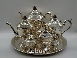 Sir John Bennett Tea and Coffee Serving Set of Six c. 1930's