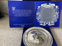 Solid Sterling Silver John Pinches Royal Anniversary plate, scrap, resell