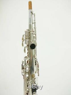 Soprano saxophone selmer mark vi overhauled/silver plated/ all original