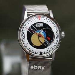 Soviet Wristwatch Raketa Copernic Copernicus Kopernik Vintage Men's Watch 2609