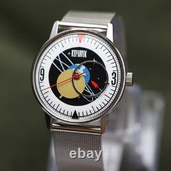 Soviet Wristwatch Raketa Copernic Copernicus Kopernik Vintage Men's Watch 2609