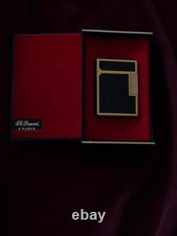 St Dupont Silver Plated Pocket Lighter with Original Case