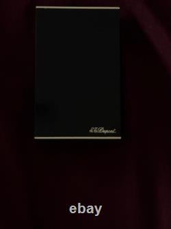 St Dupont Silver Plated Pocket Lighter with Original Case