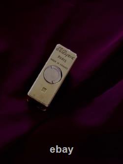 St Dupont Silver Plated Pocket Lighter with Original Case