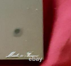 St Dupont Silver Plated Pocket Lighter with Original Case