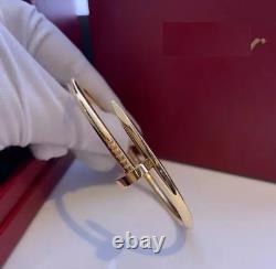 Sterling Silver BRACELET, Rose Gold Color Juste BRACELET 3.5MM with Original Box