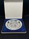 Sterling Silver Collector's Plate'Going to Town' by Russell Drysdale, 1975