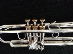 Stomvi Elite Professional Silver Plated Trumpet with Original Case