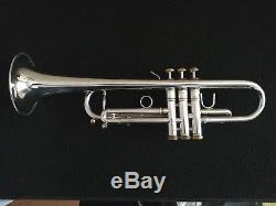 Stomvi Elite Professional Silver Plated Trumpet with Original Case