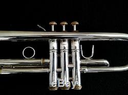 Stomvi Elite Professional Silver Plated Trumpet with Original Case