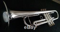 Stomvi Elite Professional Silver Plated Trumpet with Original Case