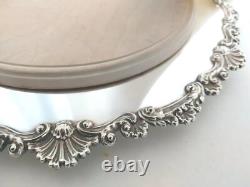 Stunning Antique Victorian Silver Plate Bread Cheese Board VGC C. 1895 original