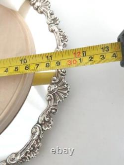 Stunning Antique Victorian Silver Plate Bread Cheese Board VGC C. 1895 original