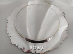 Stunning Antique Victorian Silver Plate Bread Cheese Board VGC C. 1895 original