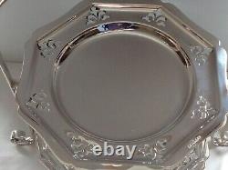Stunning Original Antique English 2 Tier Silver Plate Cake Stand Great Quality