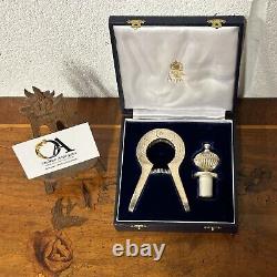 Stunning Vintage Asprey & Co Silver Plated Bar Tool Set