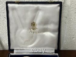 Stunning Vintage Asprey & Co Silver Plated Bar Tool Set