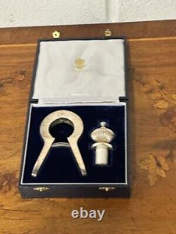 Stunning Vintage Asprey & Co Silver Plated Bar Tool Set