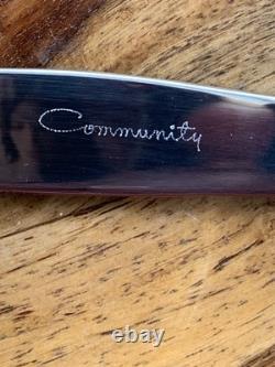 Stunning Vintage Oneida Community Silver Plate Cutlery Set in Stylish Wooden Box