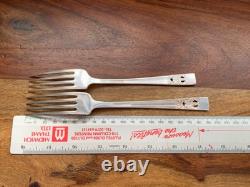 Stunning Vintage Oneida Community Silver Plate Cutlery Set in Stylish Wooden Box