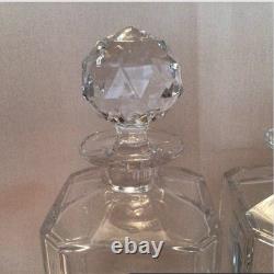 Stunning Vintage Tantalus, Three Cut Glass Decanters In A Silver Plate Tantalus