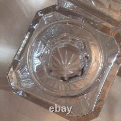 Stunning Vintage Tantalus, Three Cut Glass Decanters In A Silver Plate Tantalus