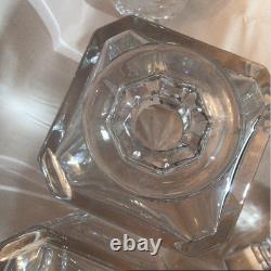 Stunning Vintage Tantalus, Three Cut Glass Decanters In A Silver Plate Tantalus