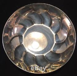 Super moderne / Art Deco Christofle Silver plated Bowl with original Felt Bag