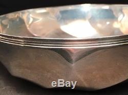 Super moderne / Art Deco Christofle Silver plated Bowl with original Felt Bag