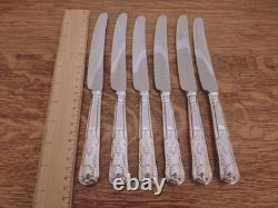 Superb 44 Pc Silver Plate KINGS Pattern CUTLERY CANTEEN -Cooper Ludlam Sheffield