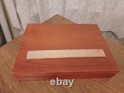 Superb 44 Pc Silver Plate KINGS Pattern CUTLERY CANTEEN -Cooper Ludlam Sheffield