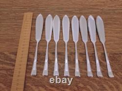 Superb 91 Pc Silver Plate HARLEY PATTERN Cutlery Set George Butler Sheffield