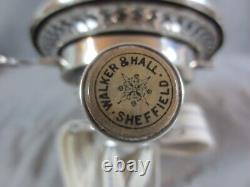 Superb Antique Silver Plated Hinks Walker & Hall Duplex Oil Lamp Burner