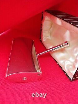 Superb Rare UNUSED ARTHUR PRICE Crumb Sweeper Silver Plate Original Box Useful