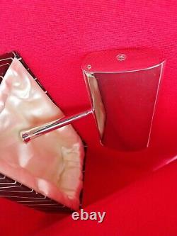 Superb Rare UNUSED ARTHUR PRICE Crumb Sweeper Silver Plate Original Box Useful