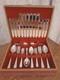 Superb Vintage 38 Pc EPNS Faux Bone CUTLERY CANTEEN SET Thos McCork Sheffield