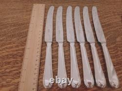 Superb Vintage 44 Pc BEAD PATTERN Silver Plate Cutlery Set Latham&Owen Sheffield