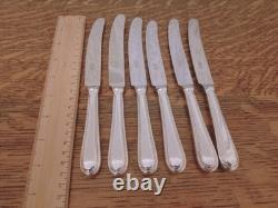 Superb Vintage 44 Pc BEAD PATTERN Silver Plate Cutlery Set Latham&Owen Sheffield