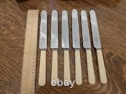 Superb Vintage 48 Piece ART DECO CUTLERY CANTEEN Geo Butler Sheffield 1930s