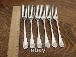 Superb Vintage 48 Piece ART DECO CUTLERY CANTEEN Geo Butler Sheffield 1930s
