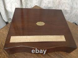 Superb Vintage 48 Piece ART DECO CUTLERY CANTEEN Geo Butler Sheffield 1930s