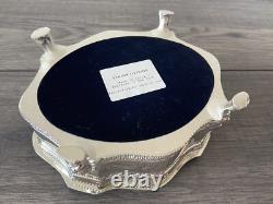 Tanner Fletcher Silver Plated Champagne Taste Jewelry Trinket Box Retail £265